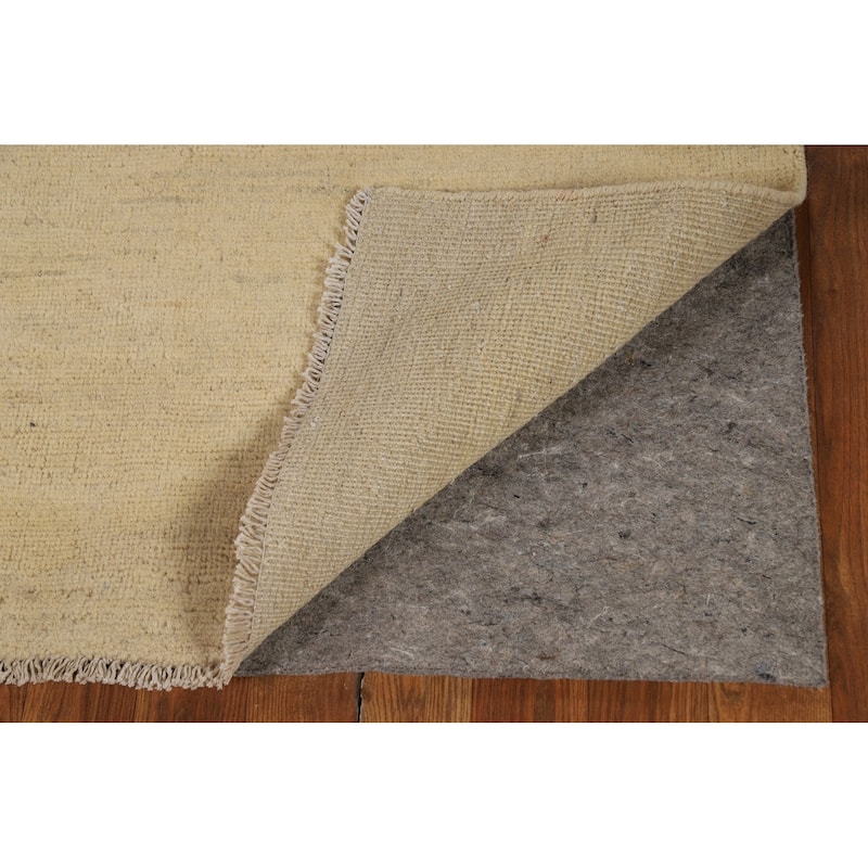 Gabbeh Modern Oriental Rug Hand-Knotted Wool Carpet - 4'10"x 6'5"