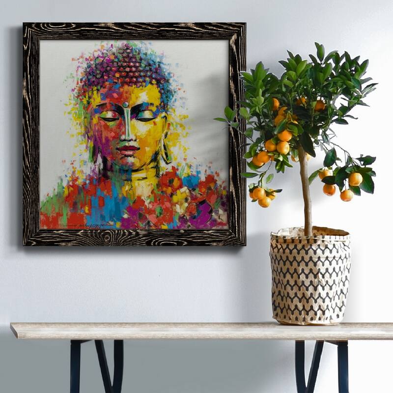 Buddha-Premium Framed Canvas - Ready to Hang