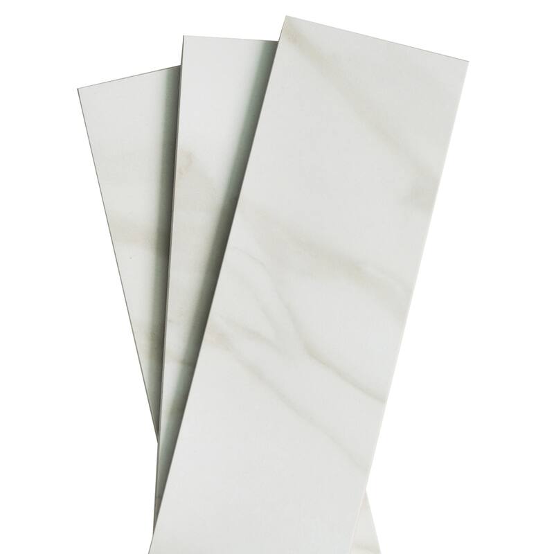 The Tile Life Porto 3x12 Calacatta Gold Porcelain Floor & Wall Tile