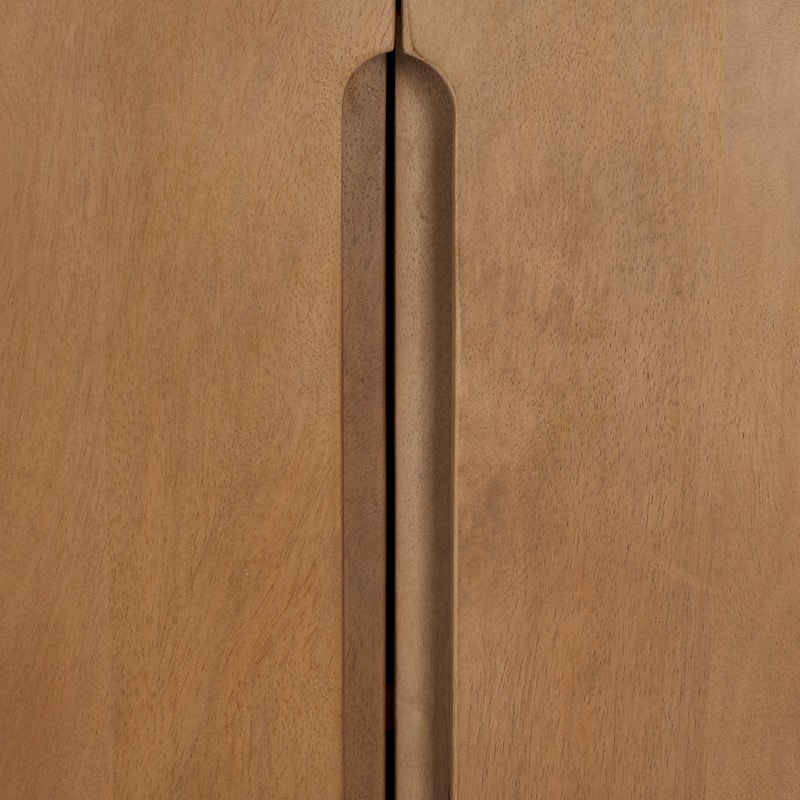 SAFAVIEH Couture Tuckerman 4-Door Wood Sideboard - 71"W x 16"D x 32"H