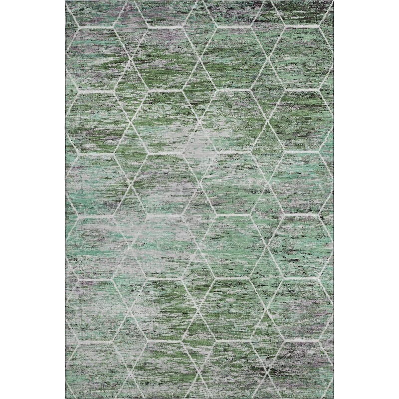 Premium Washable Super Soft Geo Abstract Mayfield Rug