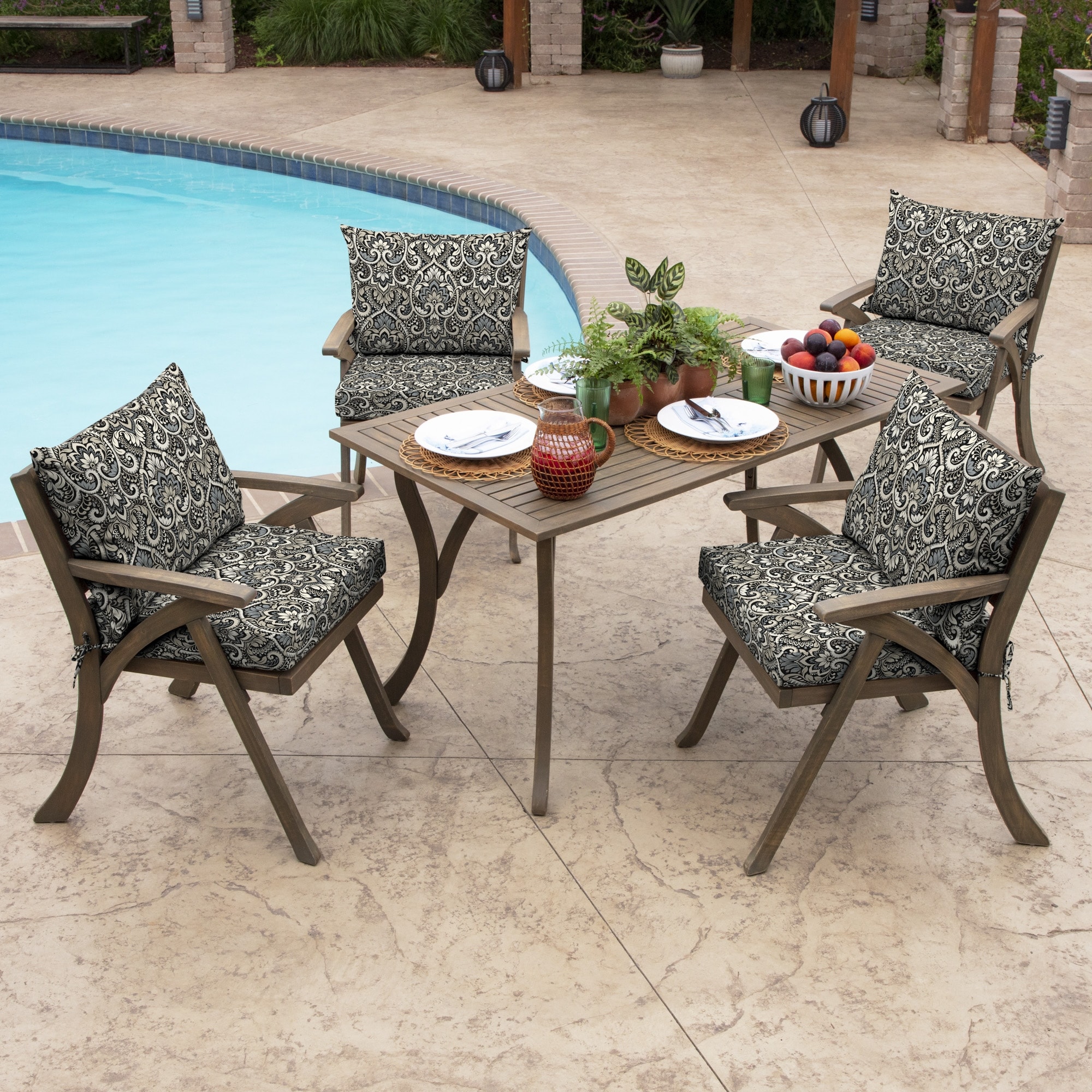 Dining Chair Cushion Pads For Patio Chairs 21x21 Outdoor Cushion
