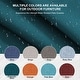 preview thumbnail 79 of 121, Gymojoy 24"x22"x6" Patio Thick Cushions & Pillows Set - Deep Seat Indoor/Outdoor Water & Fade Resistant