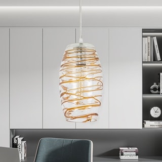 Maxax 1 - Light Clear/Chrome/Blue Single Pendant