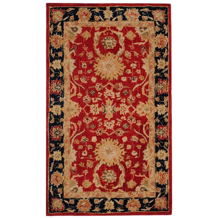 SAFAVIEH Handmade Anatolia Crisalida Traditional Oriental Wool Rug