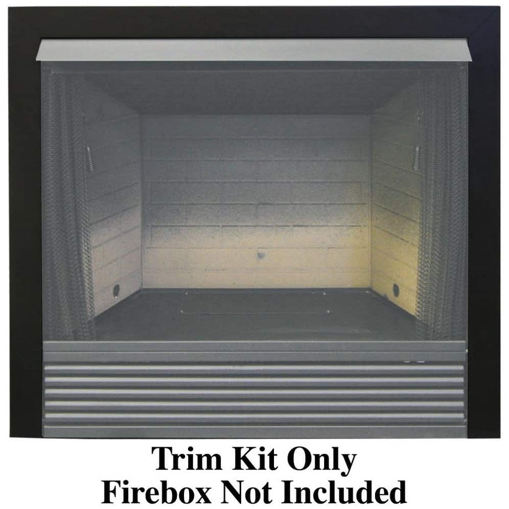 Duluth Forge TK32 Trim Kit for Ventless Fireplace Firebox