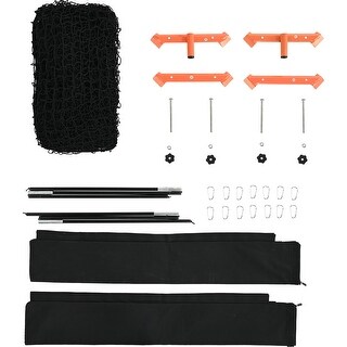 Hockey and Lacrosse Goal Backstop with Extended Coverage - 6*6 feet spliced