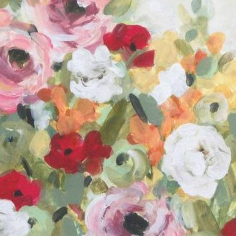 HomeRoots Set Of Two Leas Garden Distressed White Framed Wall Art