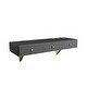 preview thumbnail 10 of 9, 47" Floating Shelf with Drawer Multi Purpose Wall Mounted Vanity Table - 47.00" 15.98" 5.98"