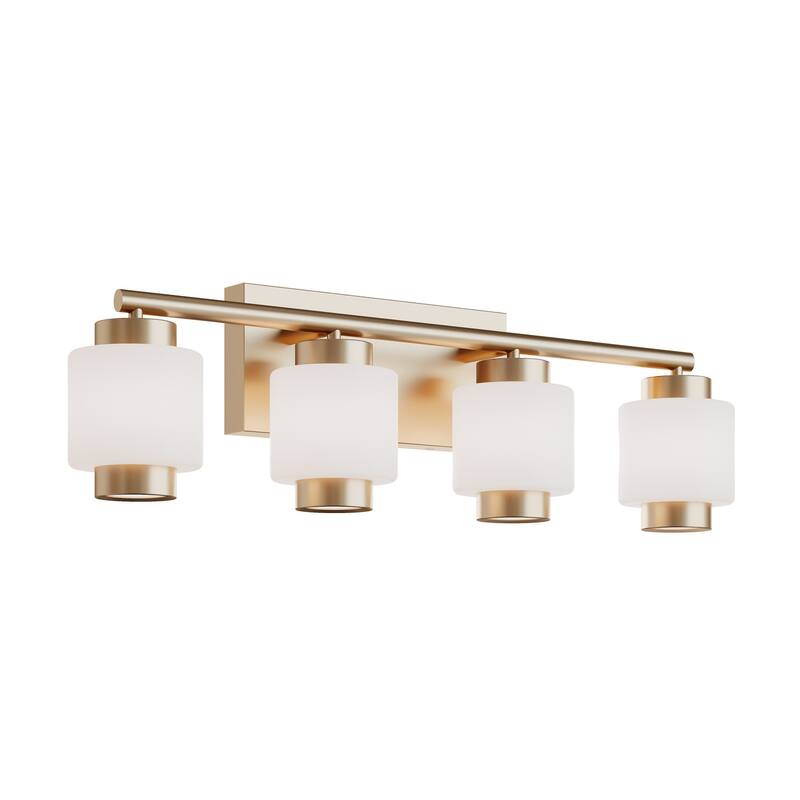 AFX Sydney LED Vanity Light - Light Antique Brass - 28"
