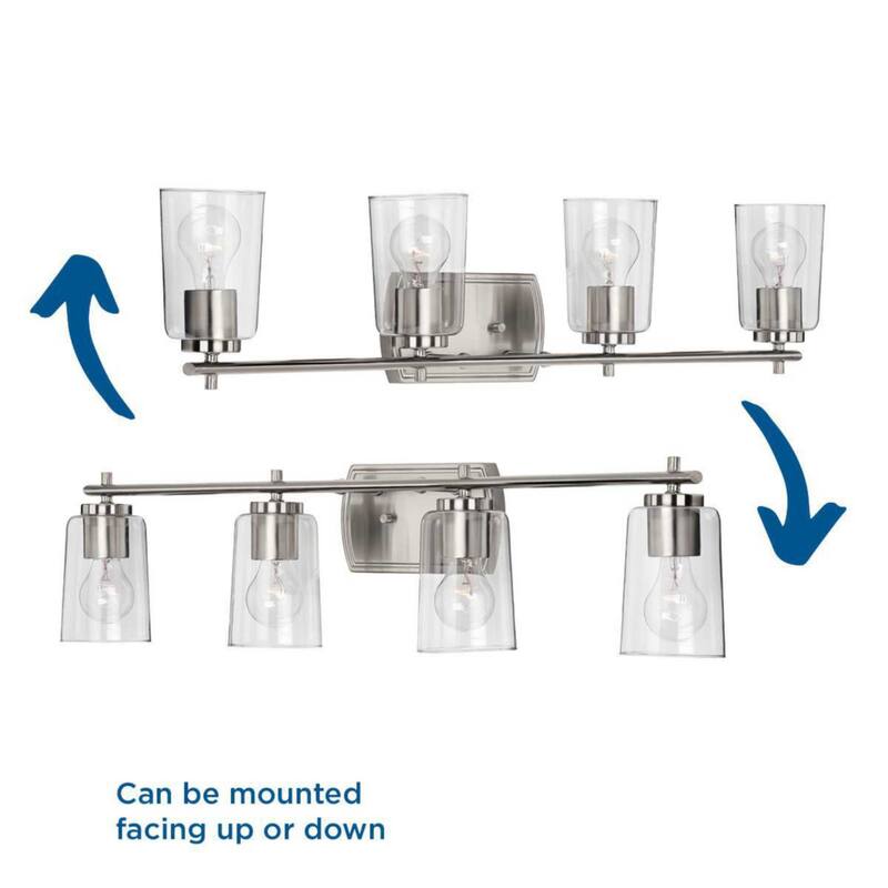 Progress Lighting Adley 4 Light 32" Wide Bathroom Vanity Light