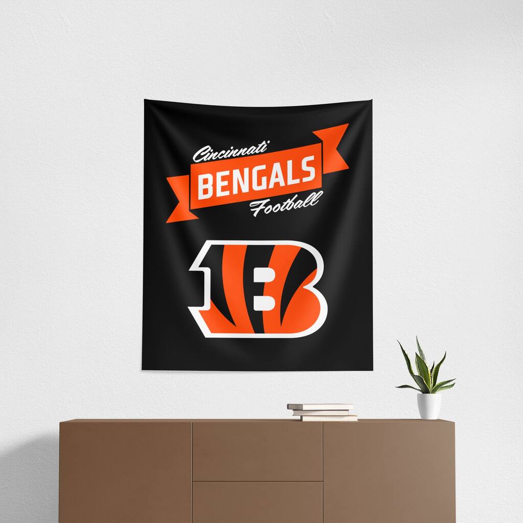 NFL Cincinnati Bengals Premium Wall Hanging - 34"x40"