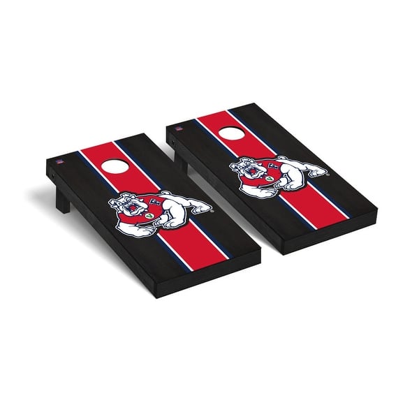 slide 2 of 5, Fresno State Bulldogs 2x4 Pro Cornhole Boards - V4 Include Carrying Case