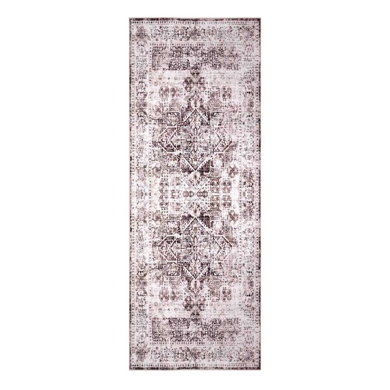 Delara Machine Washable Area Rug, Soft & Durable, Non-Slip Backing, Eco- Friendly GRS certified.