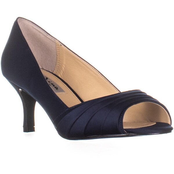 nina navy heels