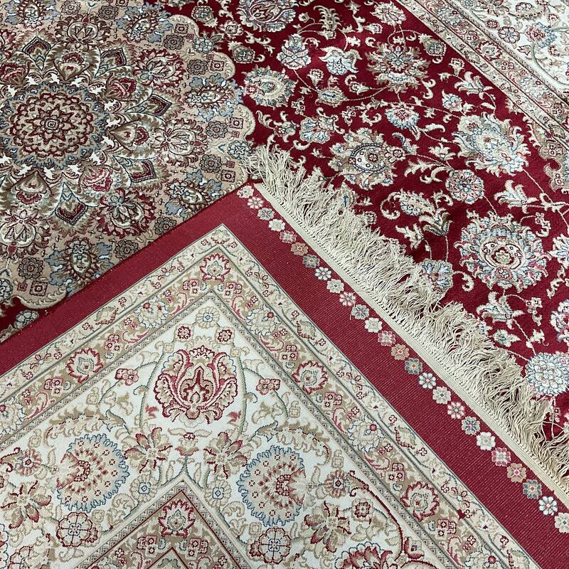 HERAT ORIENTAL Handmade 5'1 x 7'8 Kashmiri Silk Rug - 5'1" x 7'8"
