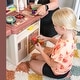 preview thumbnail 6 of 19, Sunnydaze Mini Meals Kitchen Playset with Sounds, Lights, and Effects