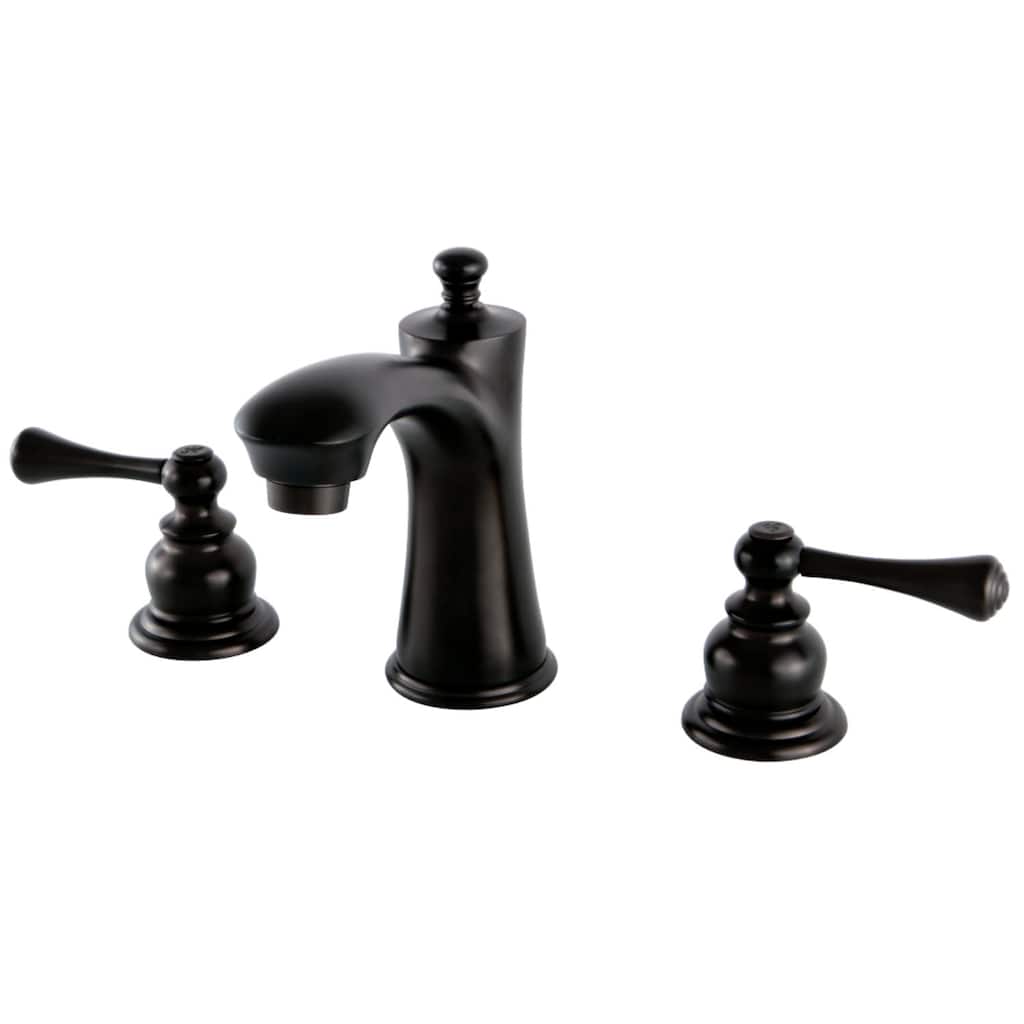 Kingston Brass Vintage 1.2 GPM Widespread Bathroom Faucet with Pop-Up