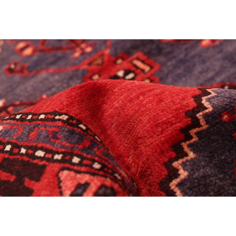 ECARPETGALLERY Hand-knotted Andelz Red Wool Rug - 3'3 x 6'4