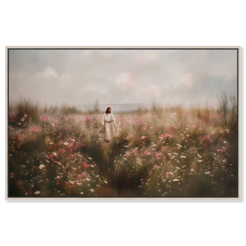 Garden of Reverie I Canvas by Art Remedy - Silver - 24" x 16"