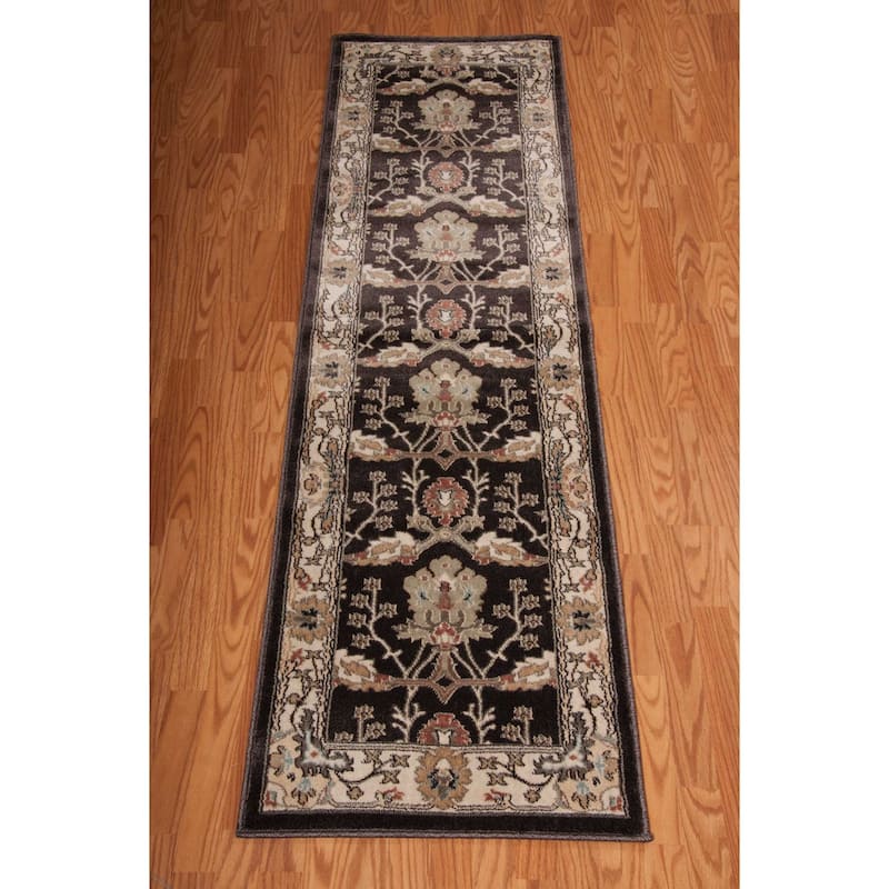 Nourison Walden Traditional Persian Floral Bordered Area Rug