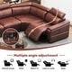 preview thumbnail 18 of 16, Power Recliner 6-Piece Sectional Sofa with Storage Console