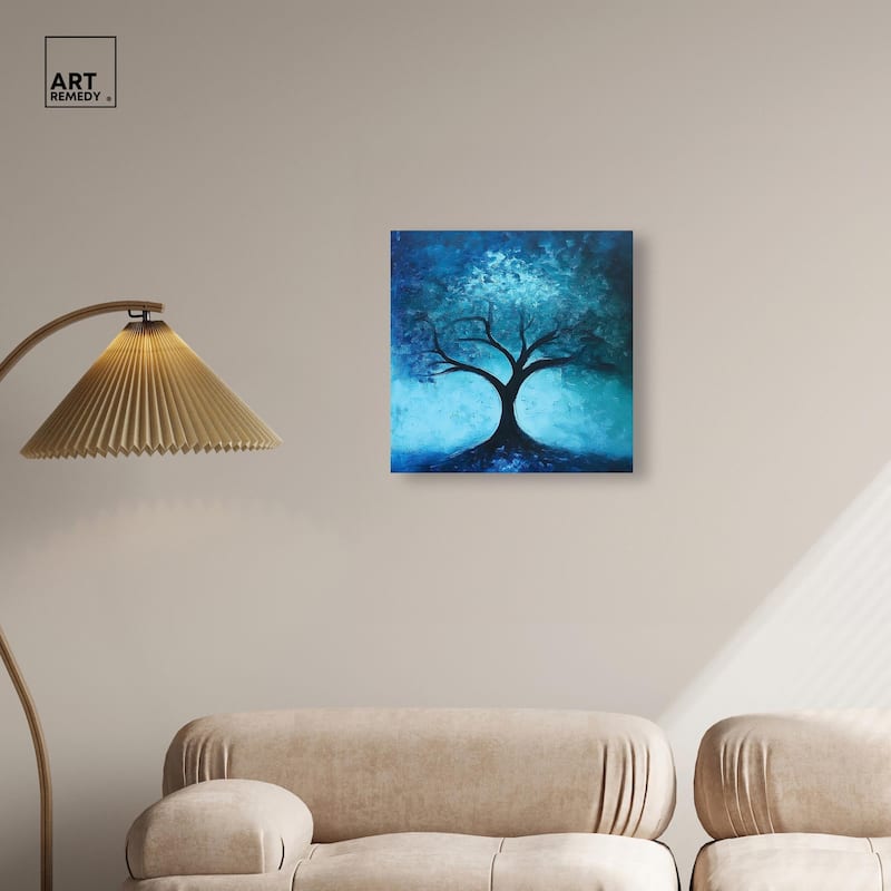 Tree of Opposites III Canvas by Art Remedy, Gallery Wrapped