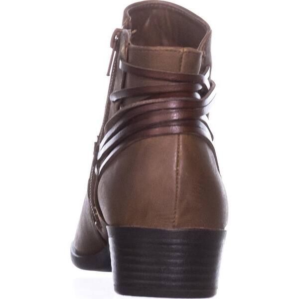 Shop Madden Girl Become Casual Ankle Boots Cognac On Sale