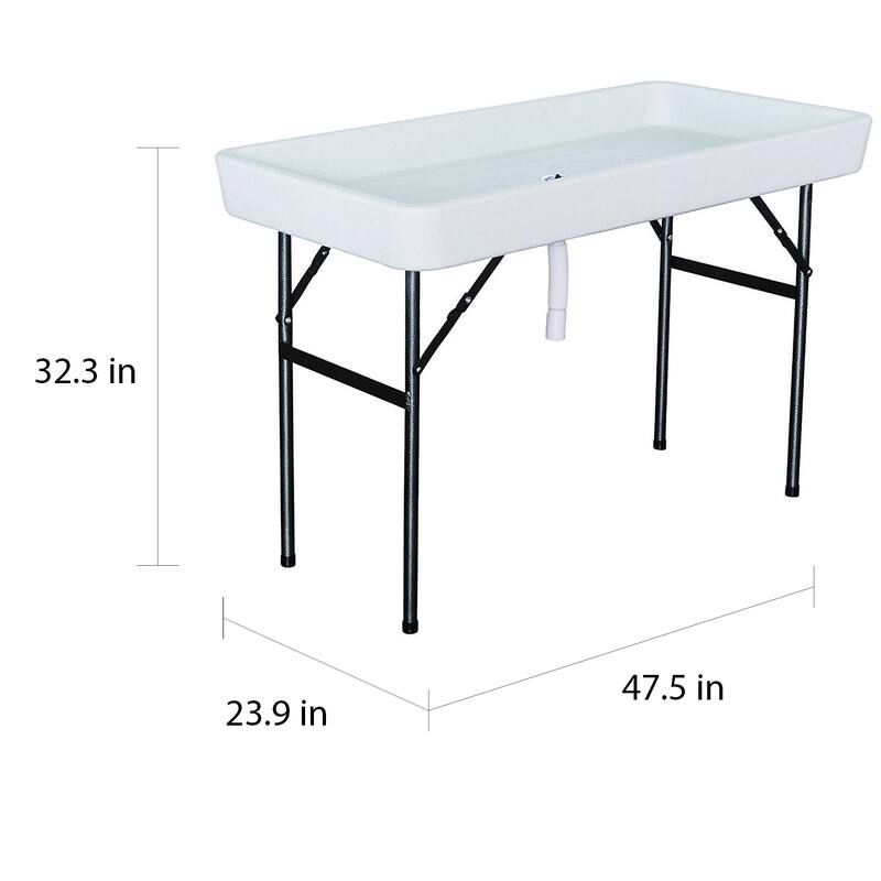 Modern Home 4-inch Party Ice Bin Table with Skirt