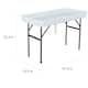 Modern Home 4-inch Party Ice Bin Table with Skirt