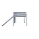 preview thumbnail 8 of 54, Wood Twin Loft Bed Kids Bed with Slide and Underbed Space
