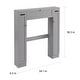 preview thumbnail 13 of 13, Simple Living Space Saver Bathroom Storage Cabinet