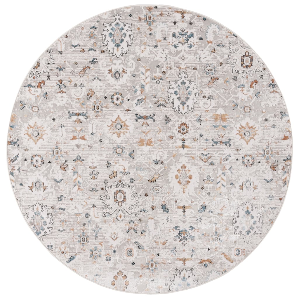 SAFAVIEH Rana Khalida Oriental Boho Rug - 6'7" Round