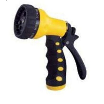 Toolbasix GN434513L 9-Pattern Garden Hose Nozzle, Yellow/Black