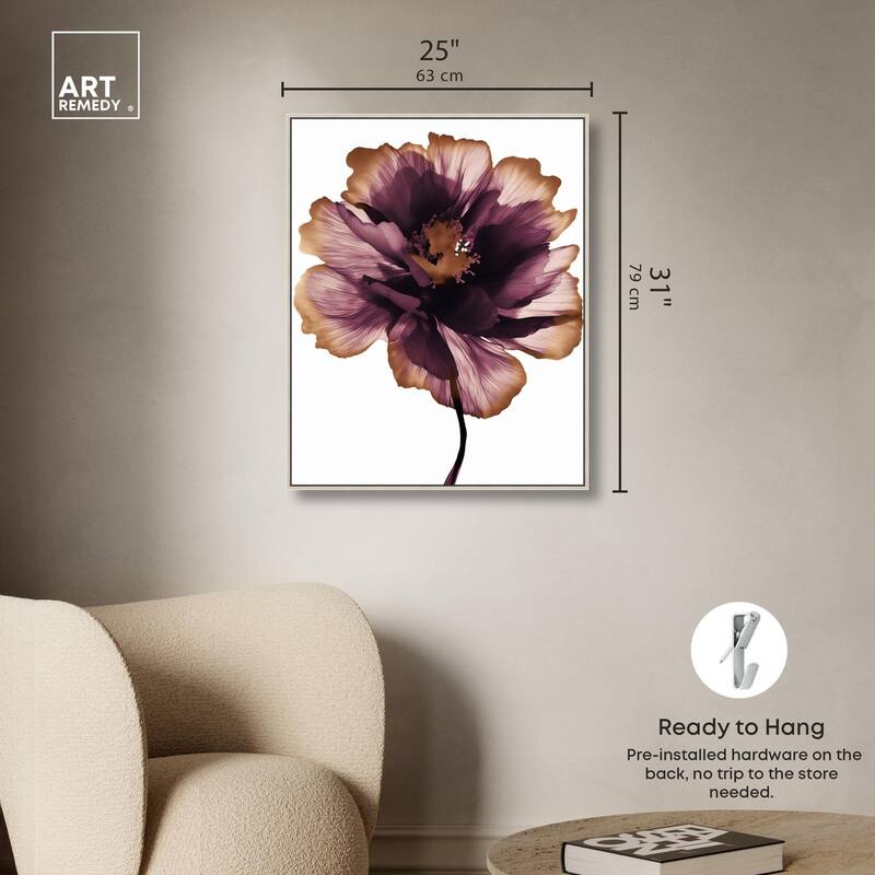 Lilac Blooming II Canvas by Art Remedy