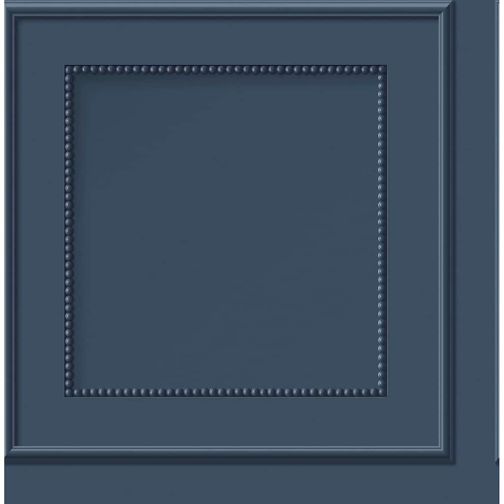 Fine Decor Cezanne Dark Blue Beaded Panel Wallpaper