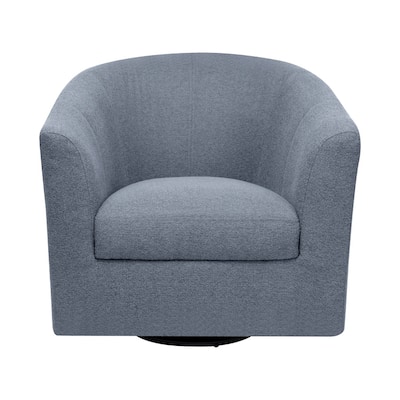 Swivel Barrel Chairs with Armrests – Accent Chairs for Living Room, Comfortable Bucket Chairs for Home