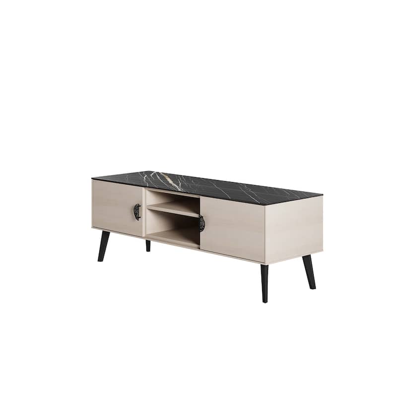 Manhattan Comfort Haley 55.10" Mid-Century Modern TV Stand