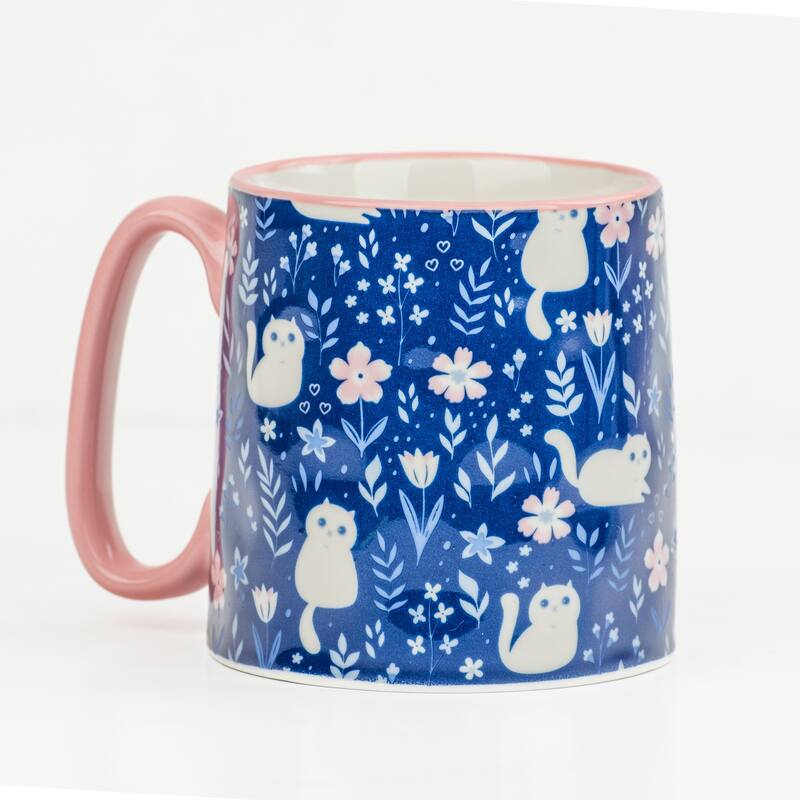 10 Strawberry Street Bella Animal Mugs, Set of 4