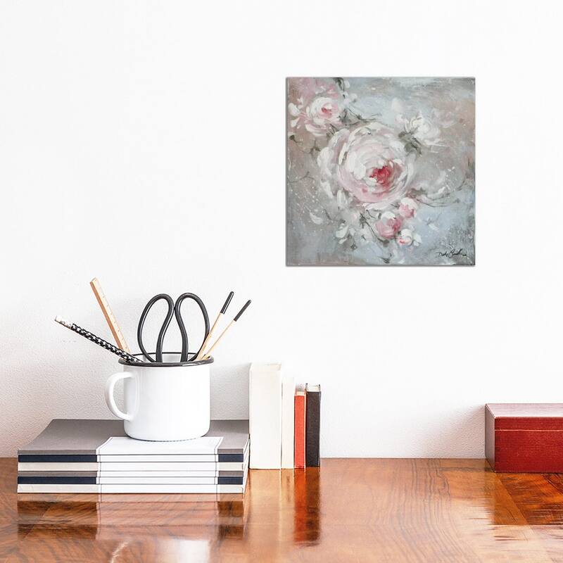 iCanvas "Blush I" by Debi Coules Canvas Print - 12x12x0.75