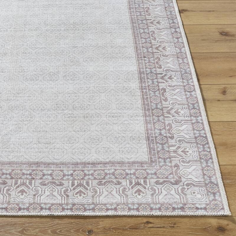 Our PNW Home x Livabliss Rainier Cottage Border Washable Area Rug