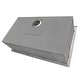 preview thumbnail 10 of 11, Ruvati 33" x 22" Drop-in Topmount 16 Gauge Zero Radius Stainless Steel Kitchen Sink Single Bowl - RVH8000 - 33" x 22"