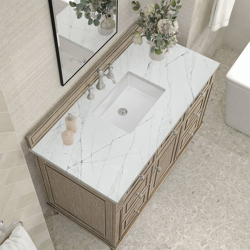 James Martin Vanities 424-V48-FENC Lorelai 48" Free Standing Single