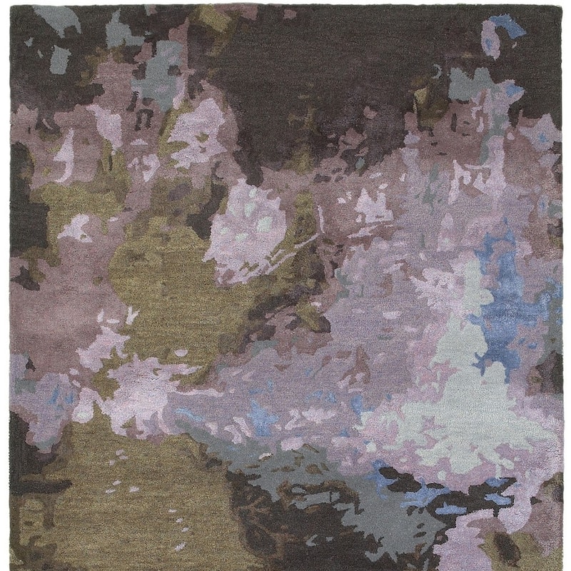 HomeRootsAbstract Industrial Rectangle Area Rug