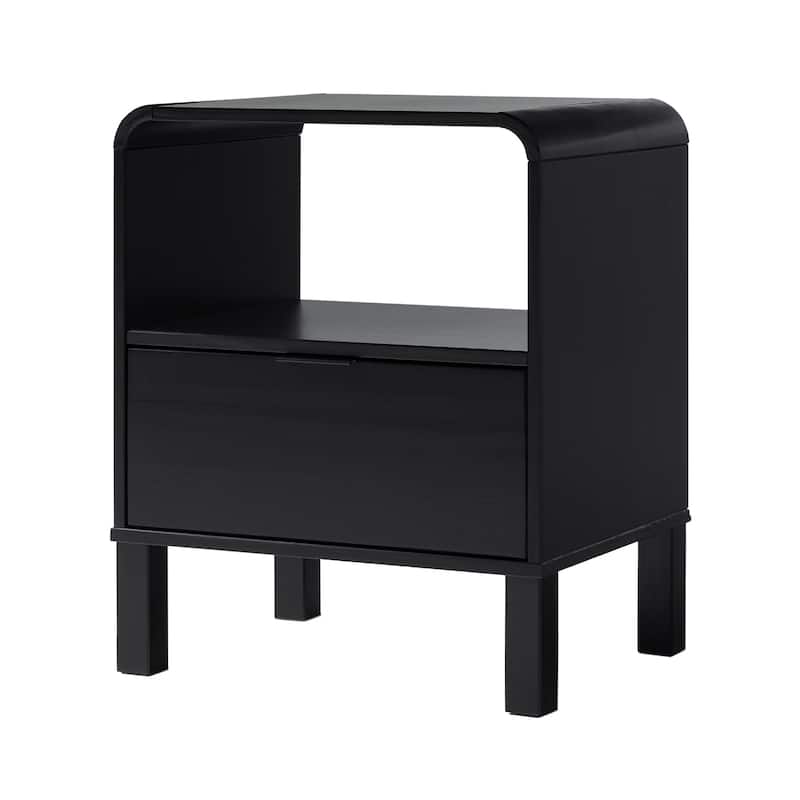 Middlebrook Designs Minimalist Curved-Top Nightstand