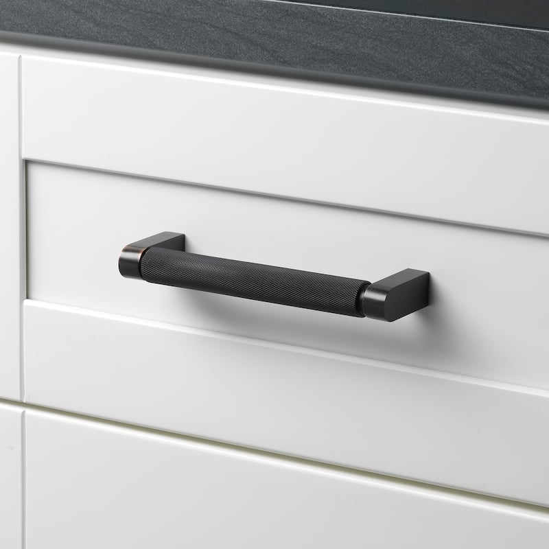 GlideRite 5-Pack 5-inch Center Solid Knurled Bar Pull