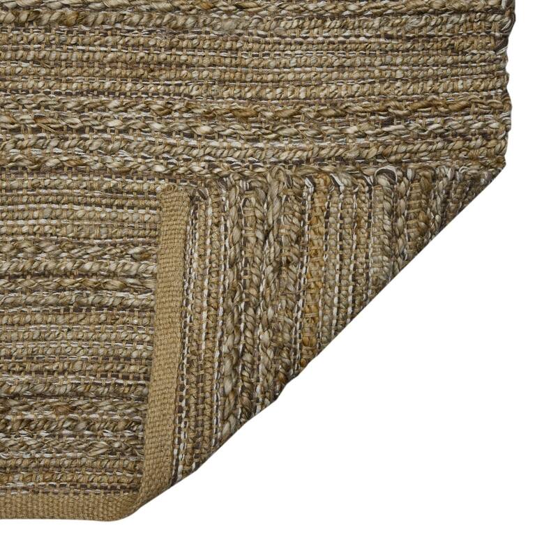 HomeRoots Striped Lodge Rectangle Area Rug
