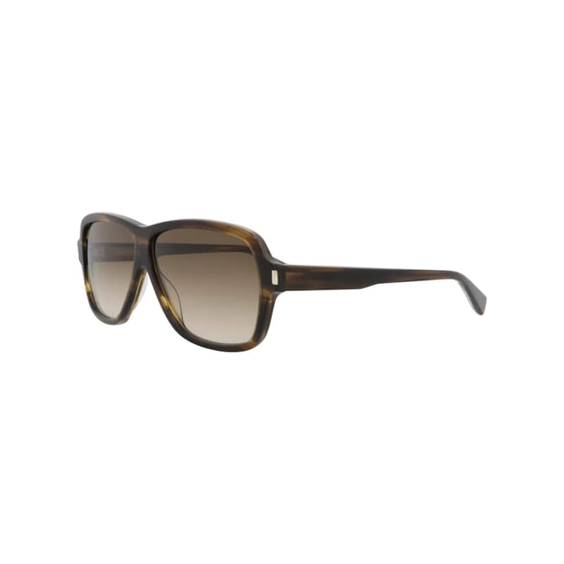 Saint Laurent Aviator-Frame Recycled Acetate Sunglasses