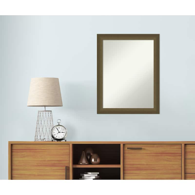 Blaine Narrow Non-Beveled Framed Wall Mirror