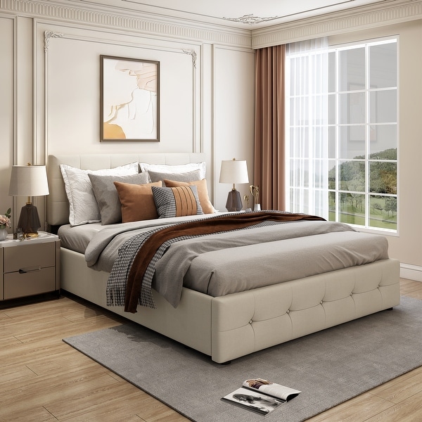 Xl queen online bed frame